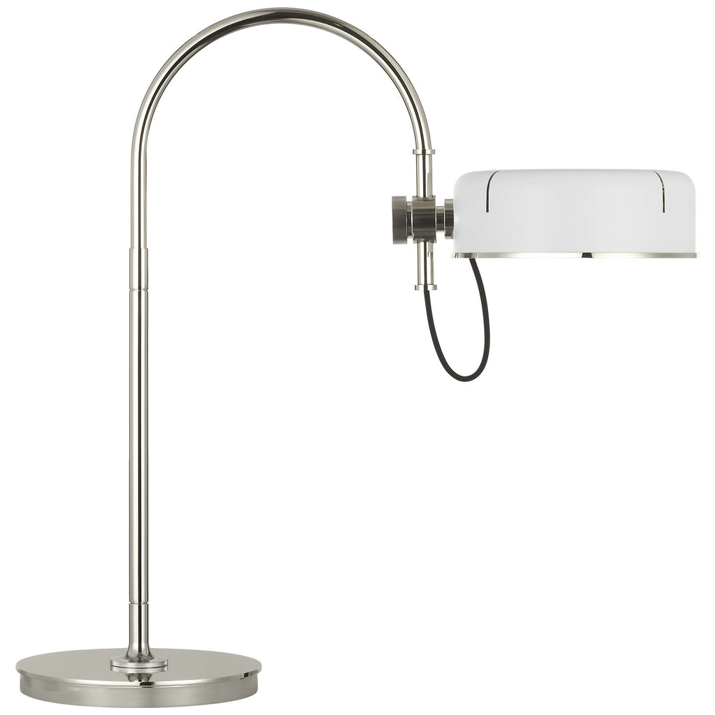 Visual Comfort Signature Canada - TOB 3130PN-WHT - LED Table Lamp - Oso - Polished Nickel