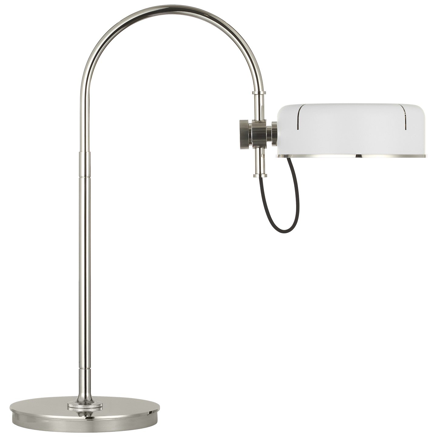 Visual Comfort Signature Canada - TOB 3130PN-WHT - LED Table Lamp - Oso - Polished Nickel