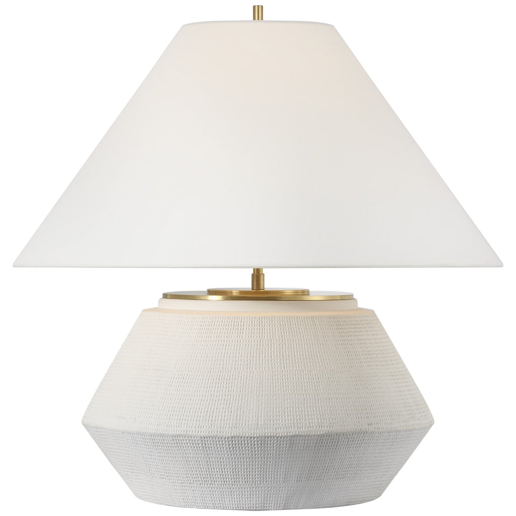 Visual Comfort Signature Canada - TOB 3605PW-L - LED Table Lamp - Aten - Plaster White