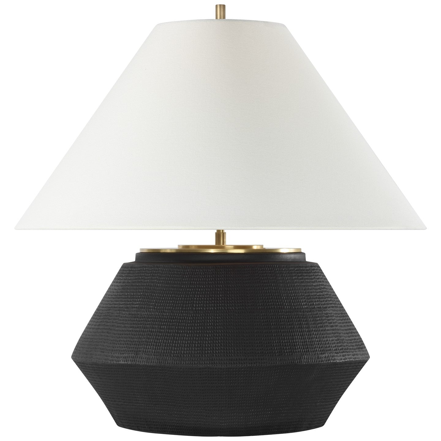Visual Comfort Signature Canada - TOB 3605SBK-L - LED Table Lamp - Aten - Shadow Black