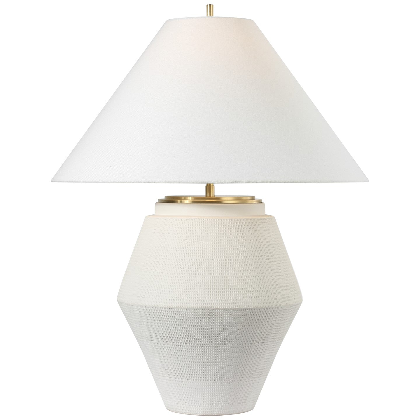 Visual Comfort Signature Canada - TOB 3606PW-L - LED Table Lamp - Aten - Plaster White