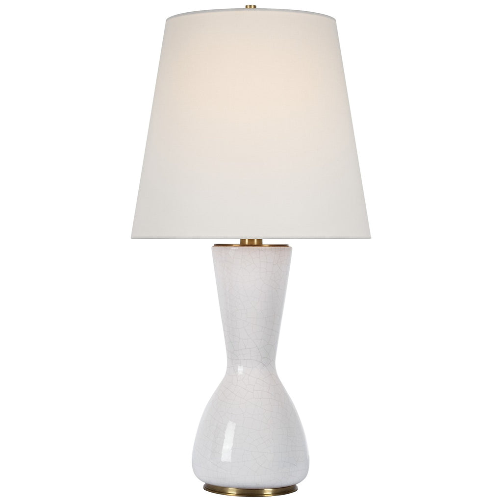 Visual Comfort Signature Canada - TOB 3620CIV-L - LED Table Lamp - Jess - Crackled Ivory
