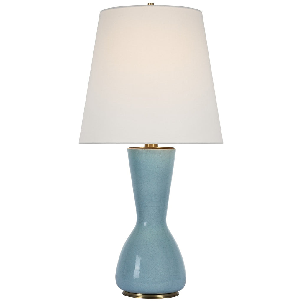 Visual Comfort Signature Canada - TOB 3620CRN-L - LED Table Lamp - Jess - Crackled Robin