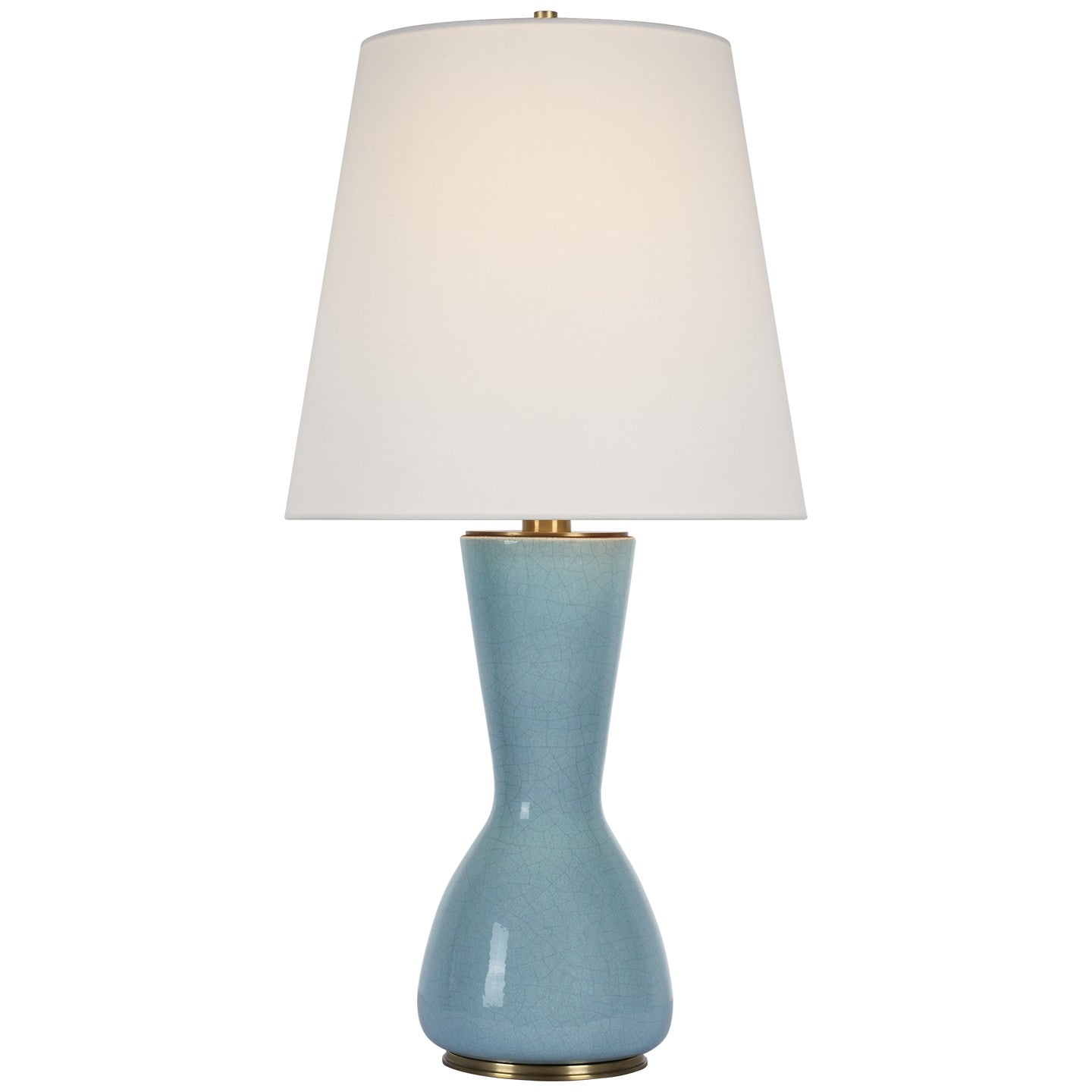 Visual Comfort Signature Canada - TOB 3620CRN-L - LED Table Lamp - Jess - Crackled Robin