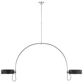 Visual Comfort Signature Canada - TOB 5132PN-BLK - LED Pendant - Oso - Polished Nickel