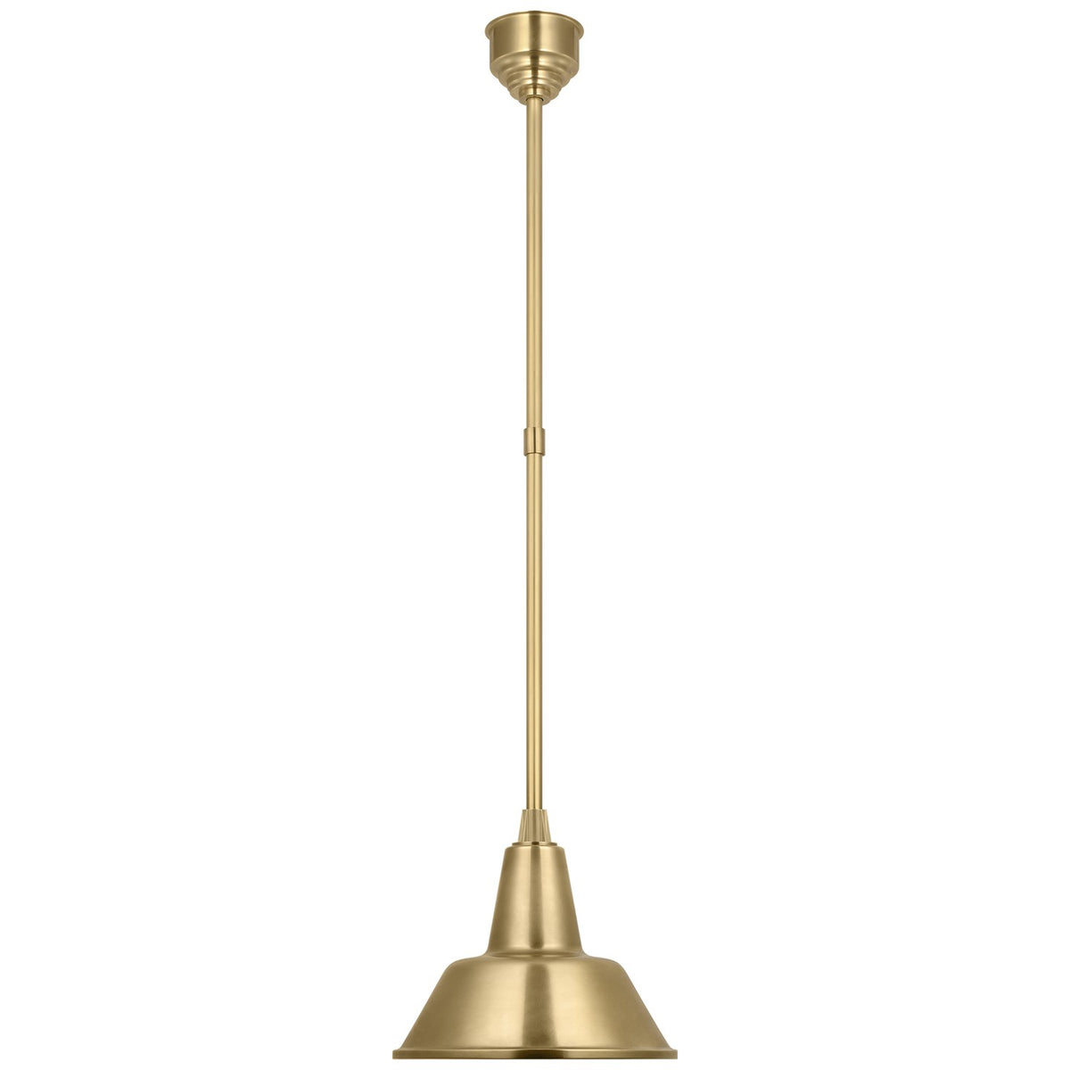 Visual Comfort Signature Canada - TOB 5802HAB-HAB - LED Pendant - Academy Barn Light - Hand-Rubbed Antique Brass