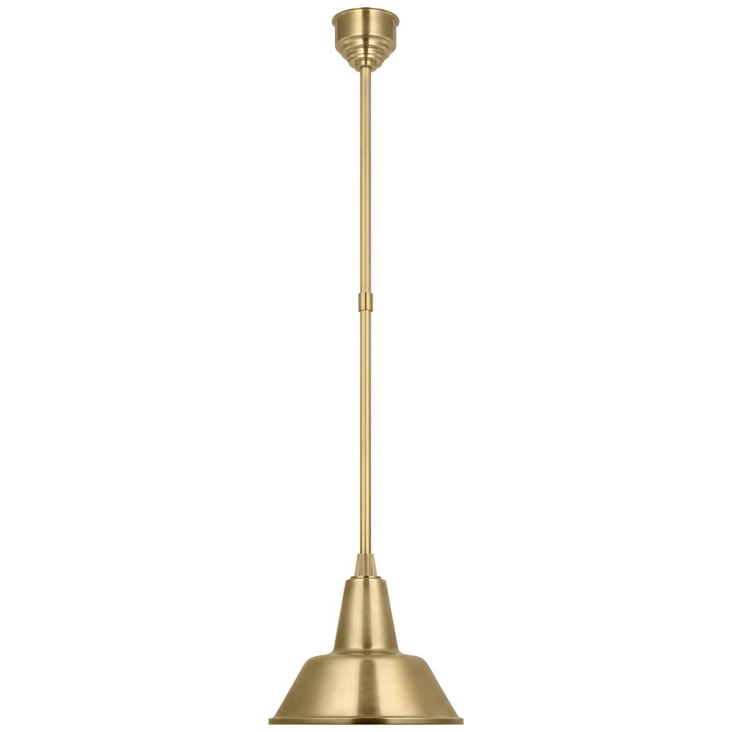 Visual Comfort Signature Canada - TOB 5802HAB-HAB - LED Pendant - Academy Barn Light - Hand-Rubbed Antique Brass