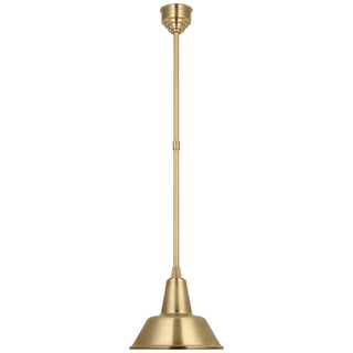 Visual Comfort Signature Canada - TOB 5802HAB-HAB - LED Pendant - Academy Barn Light - Hand-Rubbed Antique Brass
