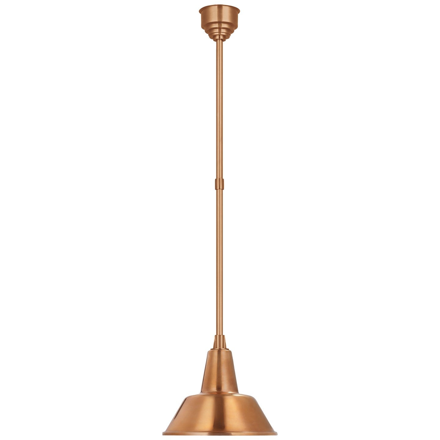 Visual Comfort Signature Canada - TOB 5802SC-SC - LED Pendant - Academy Barn Light - Soft Copper