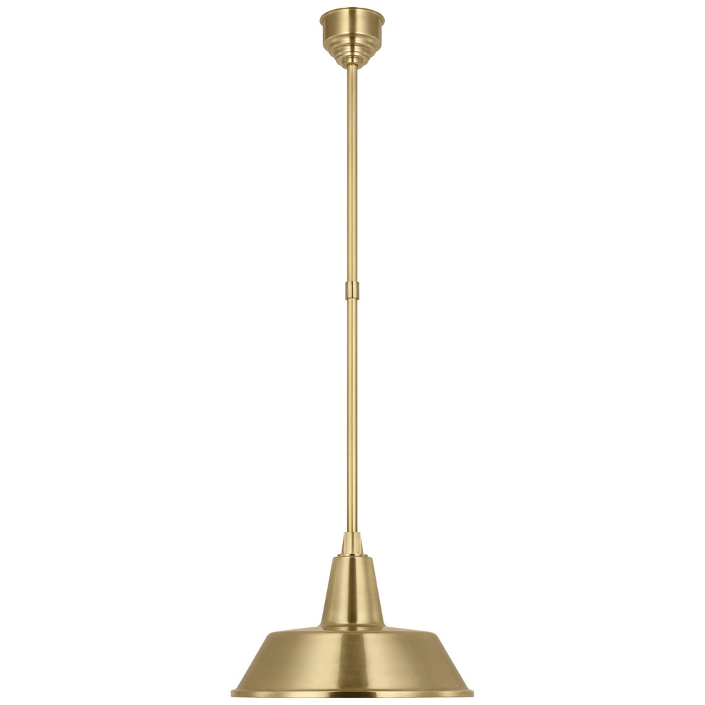 Visual Comfort Signature Canada - TOB 5803HAB-HAB - LED Pendant - Academy Barn Light - Hand-Rubbed Antique Brass
