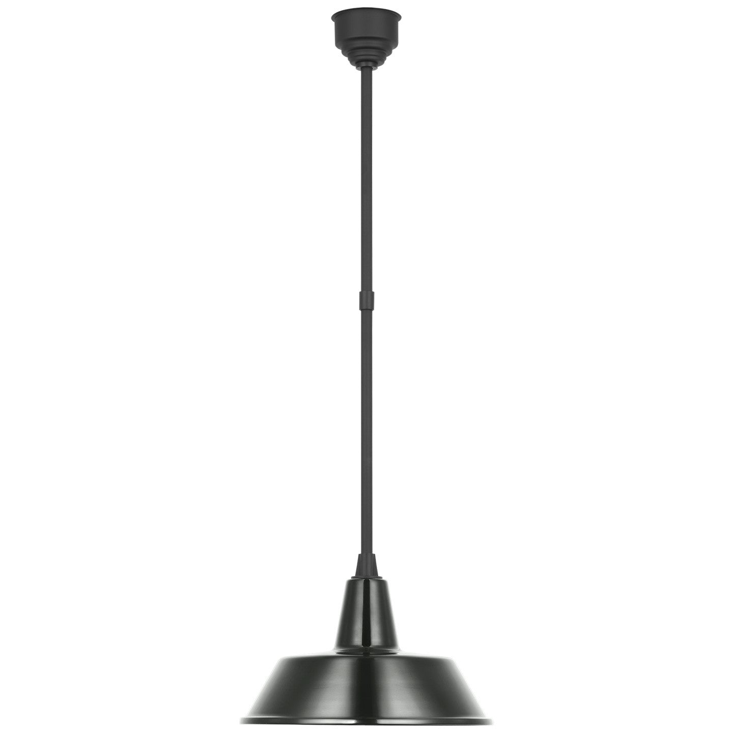 Visual Comfort Signature Canada - TOB 5803MBK-G - LED Pendant - Academy Barn Light - Matte Black