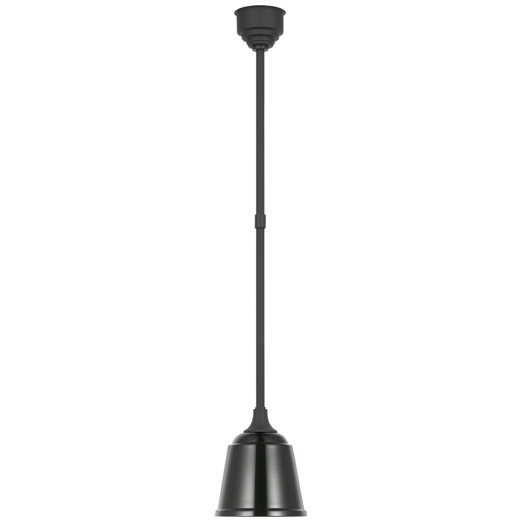 Visual Comfort Signature Canada - TOB 5810MBK-G - LED Pendant - Academy Barn Light - Matte Black