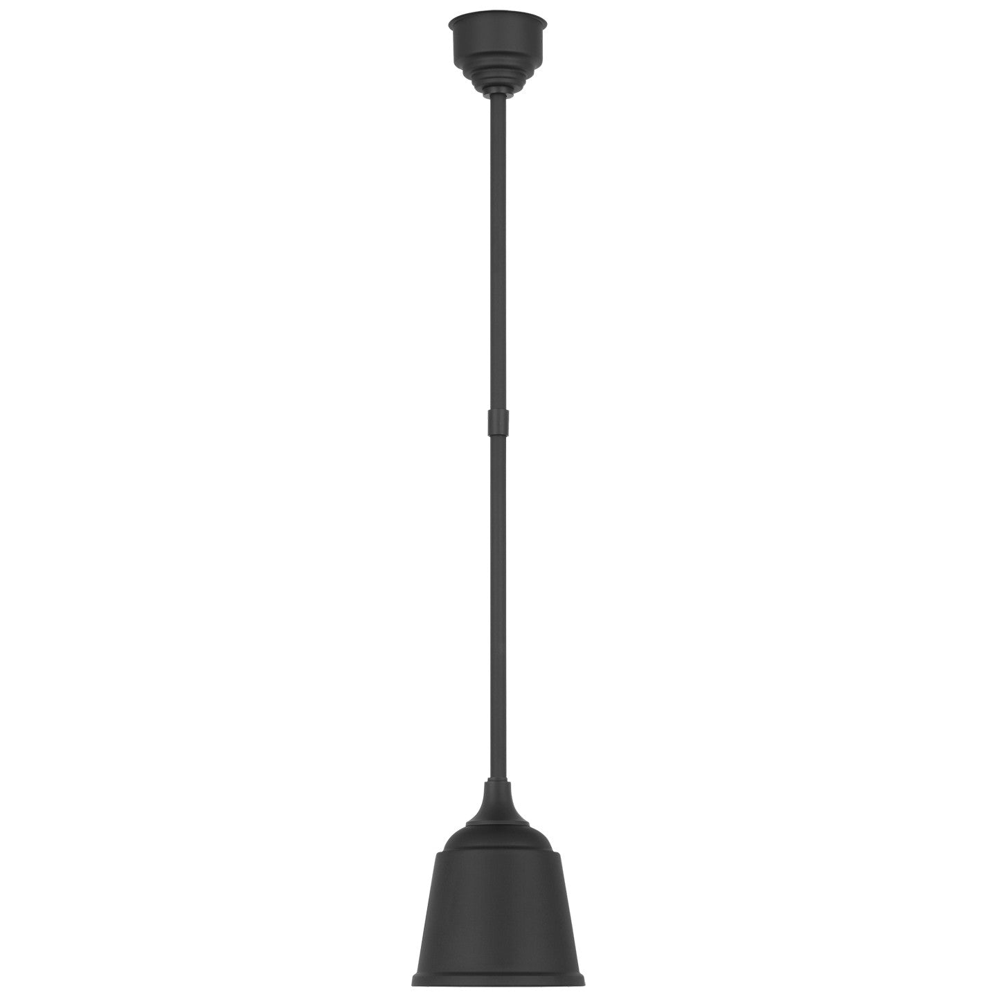 Visual Comfort Signature Canada - TOB 5810MBK-MBK - LED Pendant - Academy Barn Light - Matte Black