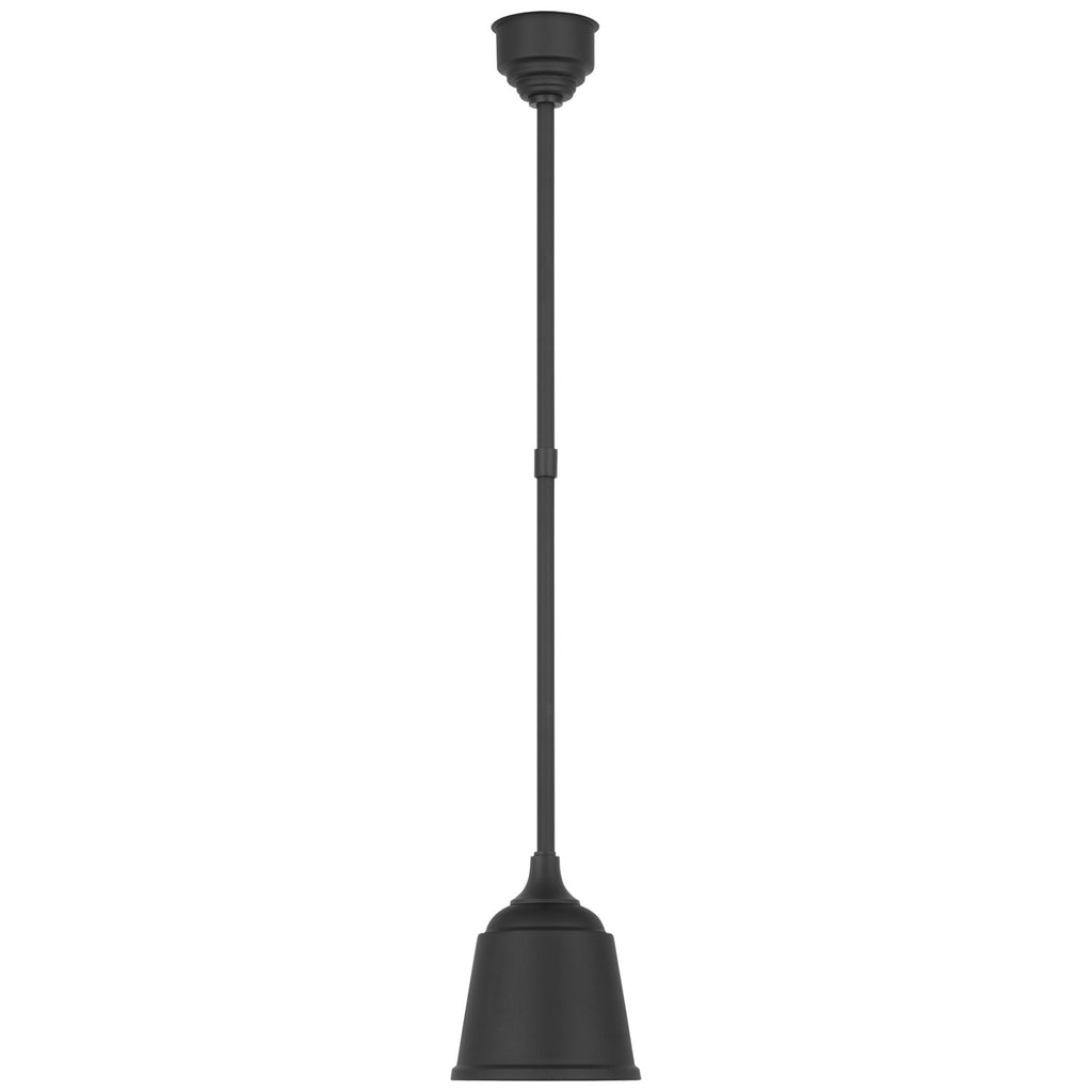 Visual Comfort Signature Canada - TOB 5810MBK-MBK - LED Pendant - Academy Barn Light - Matte Black