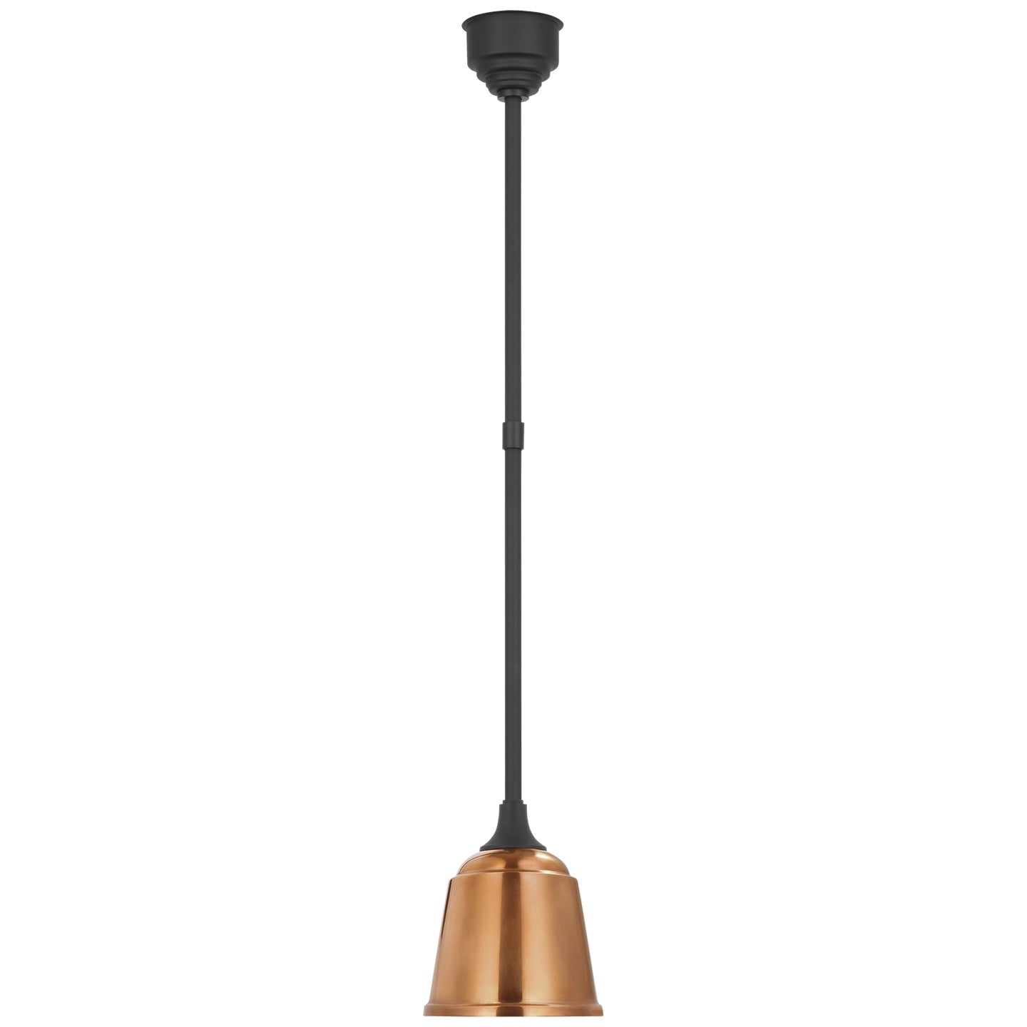 Visual Comfort Signature Canada - TOB 5810MBK-SC - LED Pendant - Academy Barn Light - Matte Black