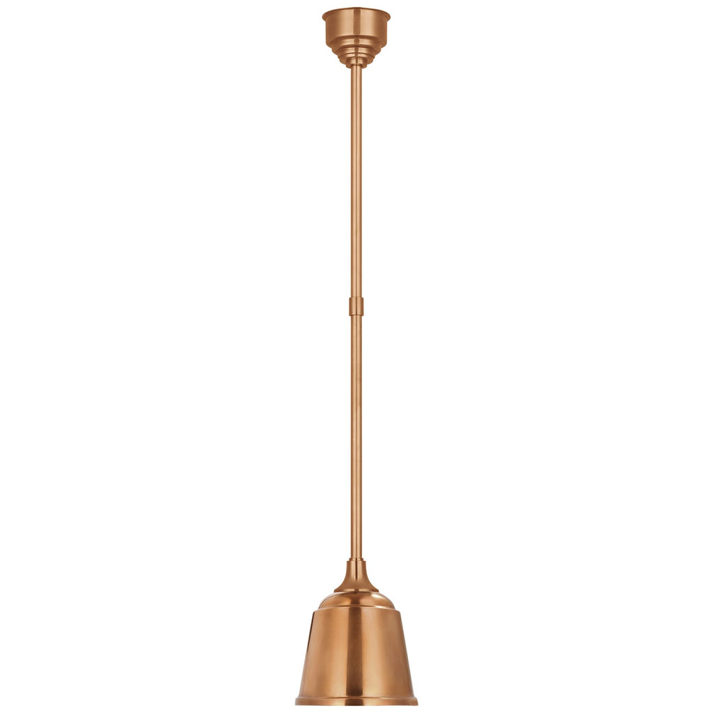 Visual Comfort Signature Canada - TOB 5810SC-SC - LED Pendant - Academy Barn Light - Soft Copper