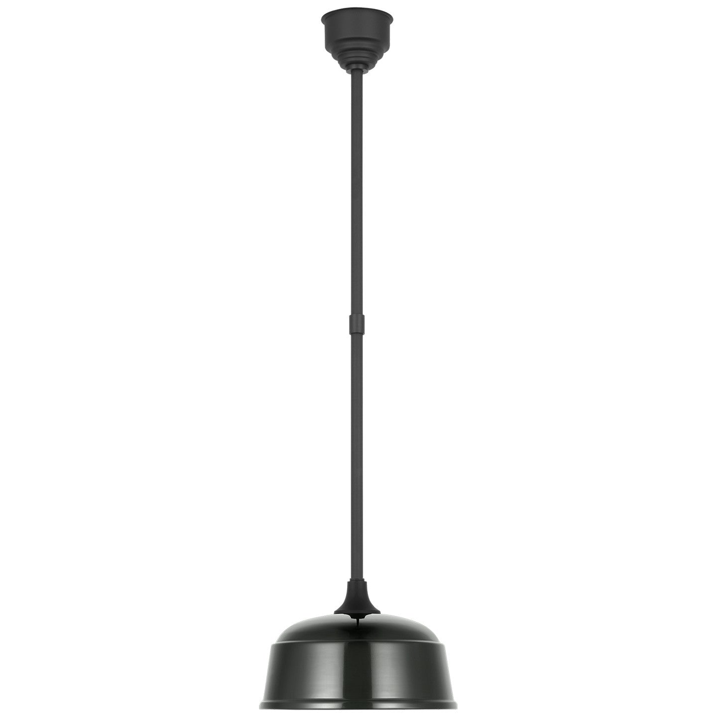 Visual Comfort Signature Canada - TOB 5811MBK-G - LED Pendant - Academy Barn Light - Matte Black