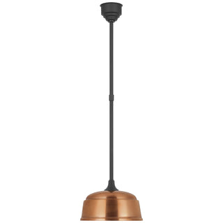 Visual Comfort Signature Canada - TOB 5811MBK-SC - LED Pendant - Academy Barn Light - Matte Black