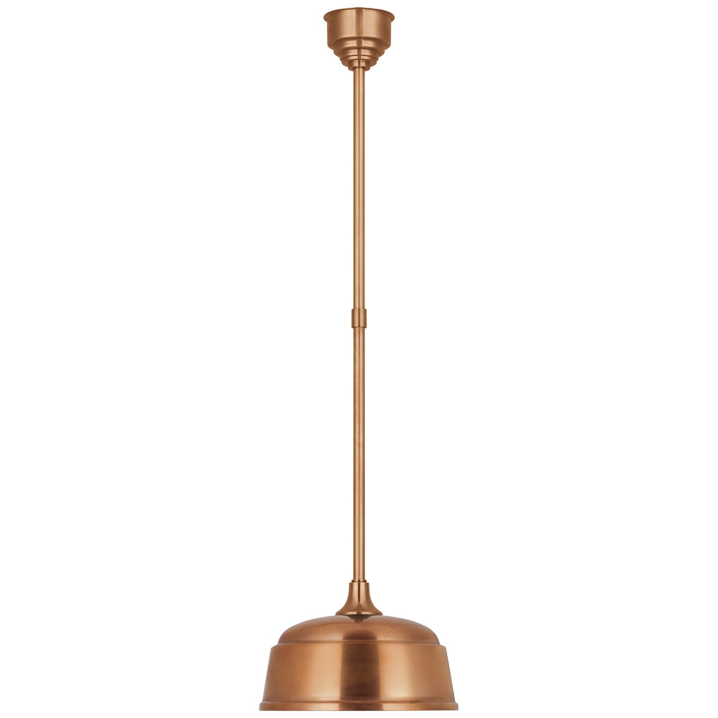 Visual Comfort Signature Canada - TOB 5811SC-SC - LED Pendant - Academy Barn Light - Soft Copper