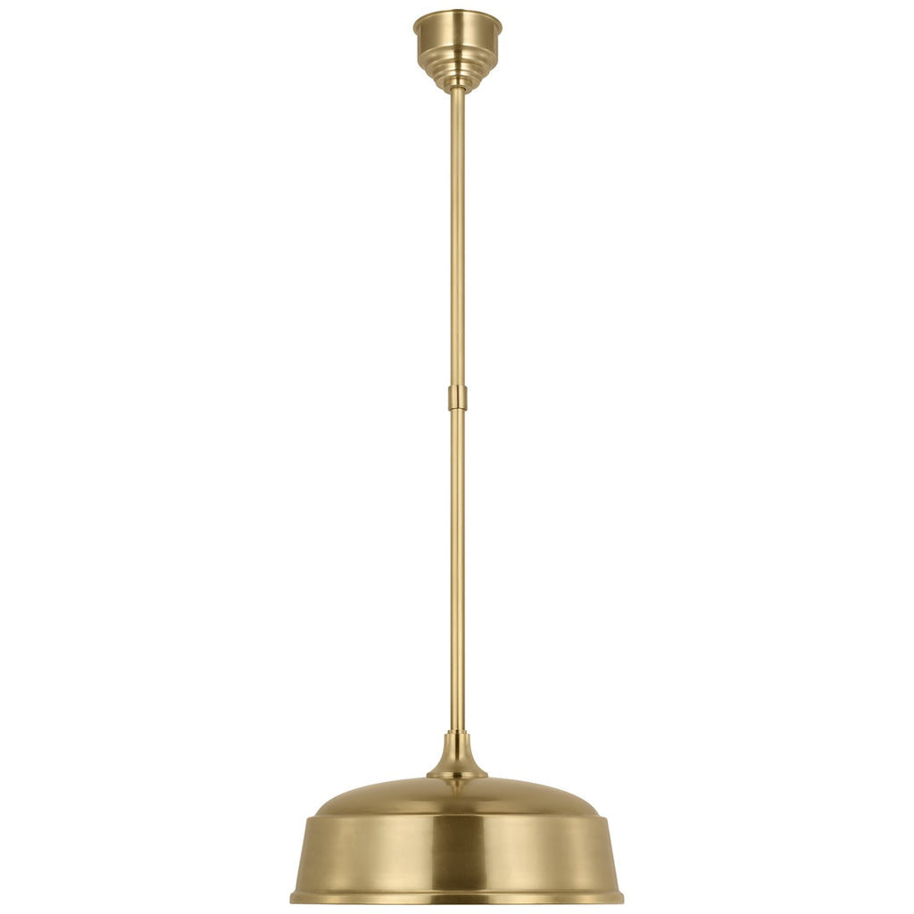 Visual Comfort Signature Canada - TOB 5812HAB-HAB - LED Pendant - Academy Barn Light - Hand-Rubbed Antique Brass