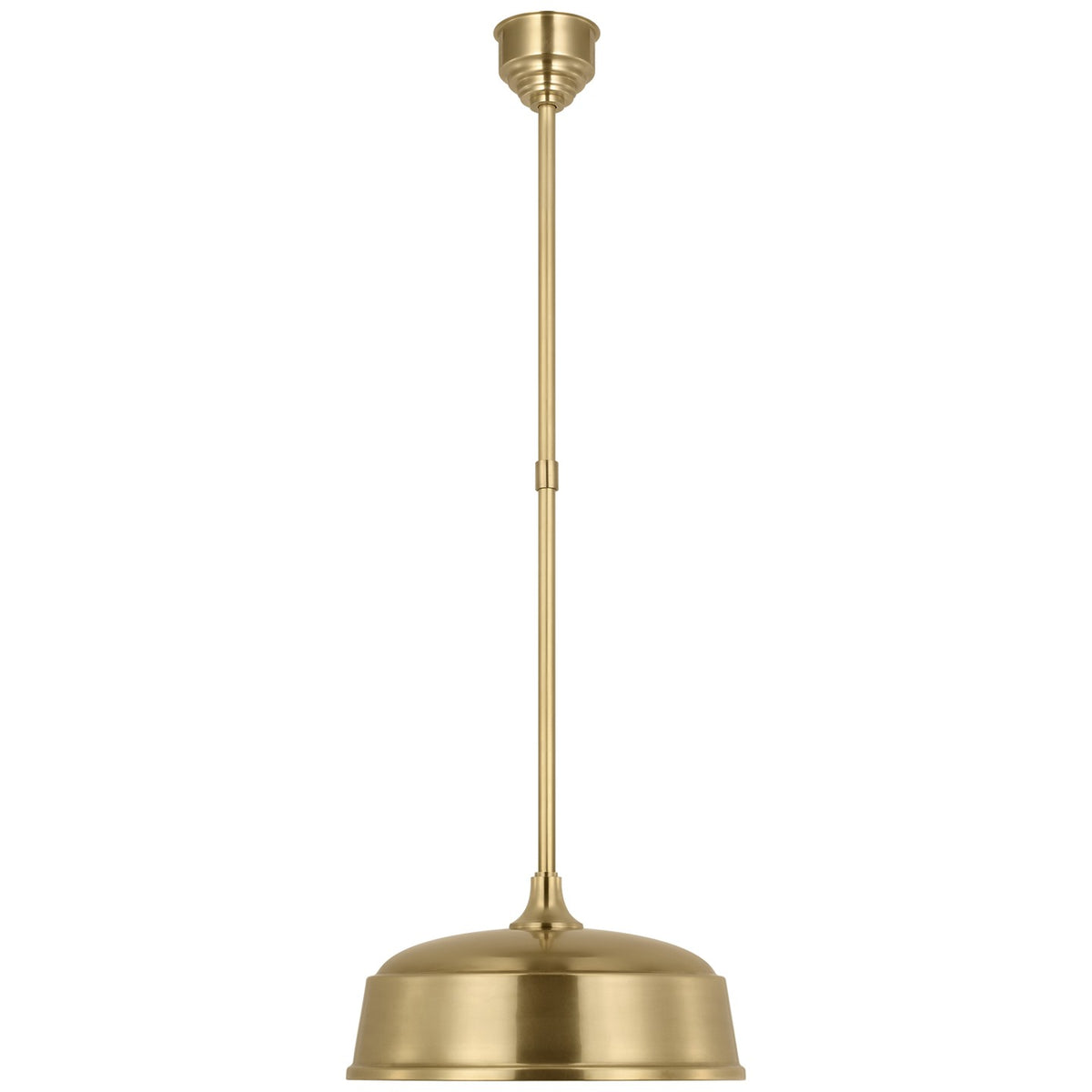 Visual Comfort Signature Canada - TOB 5812HAB-HAB - LED Pendant - Academy Barn Light - Hand-Rubbed Antique Brass