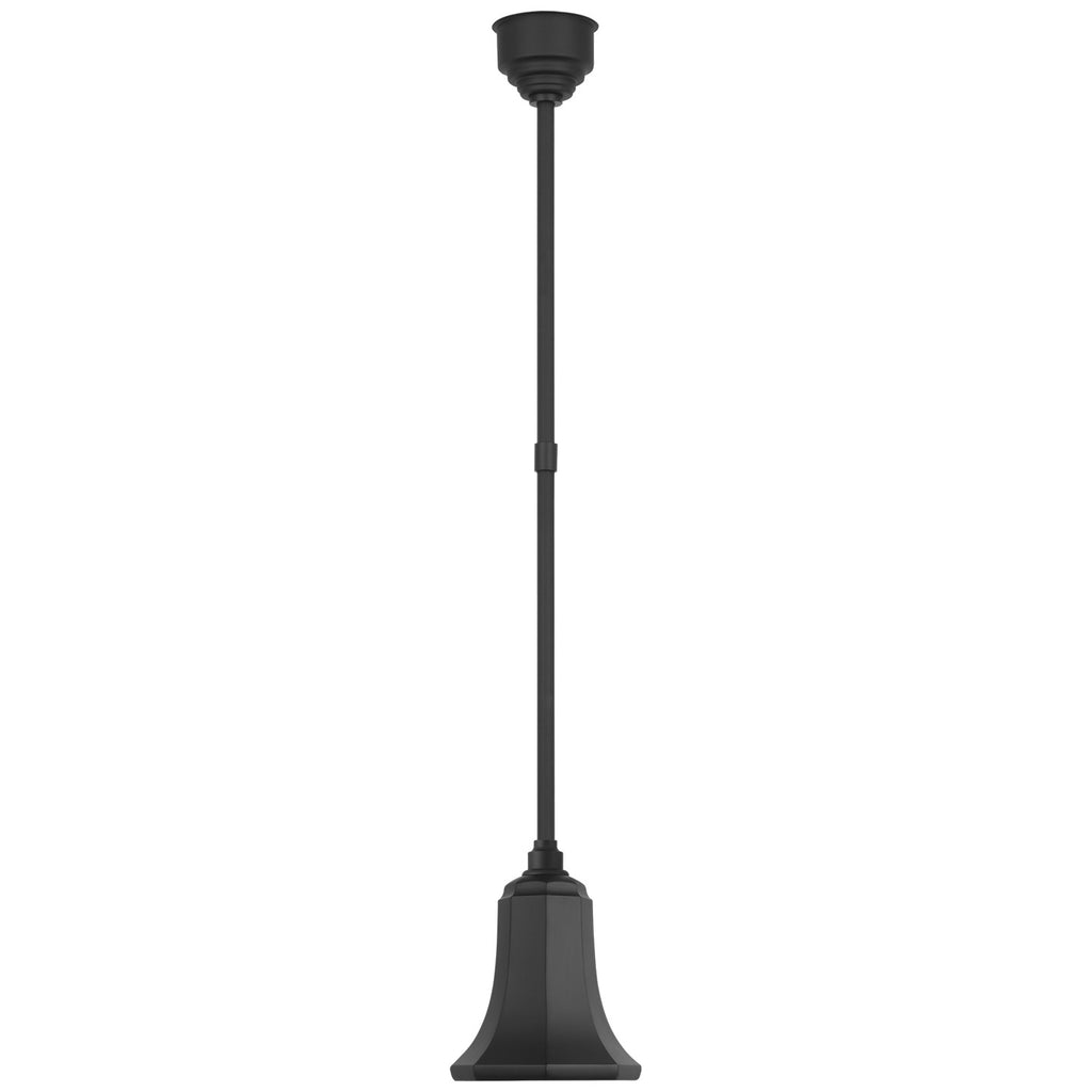 Visual Comfort Signature Canada - TOB 5815MBK-MBK - LED Pendant - Academy Barn Light - Matte Black