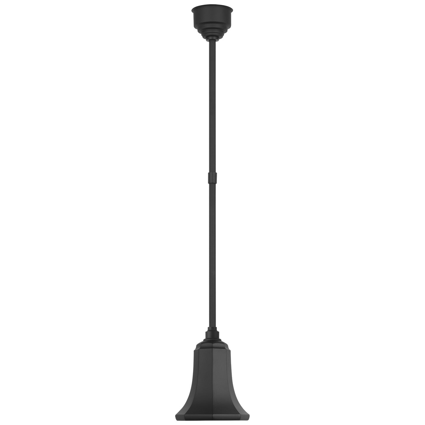 Visual Comfort Signature Canada - TOB 5815MBK-MBK - LED Pendant - Academy Barn Light - Matte Black