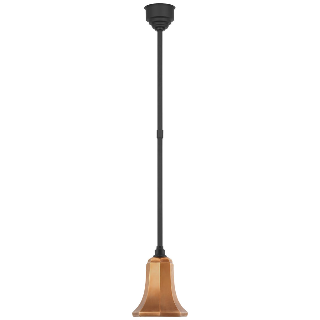 Visual Comfort Signature Canada - TOB 5815MBK-SC - LED Pendant - Academy Barn Light - Matte Black