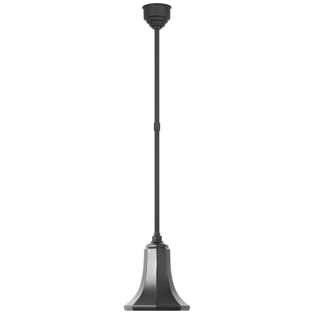 Visual Comfort Signature Canada - TOB 5816MBK-G - LED Pendant - Academy Barn Light - Matte Black