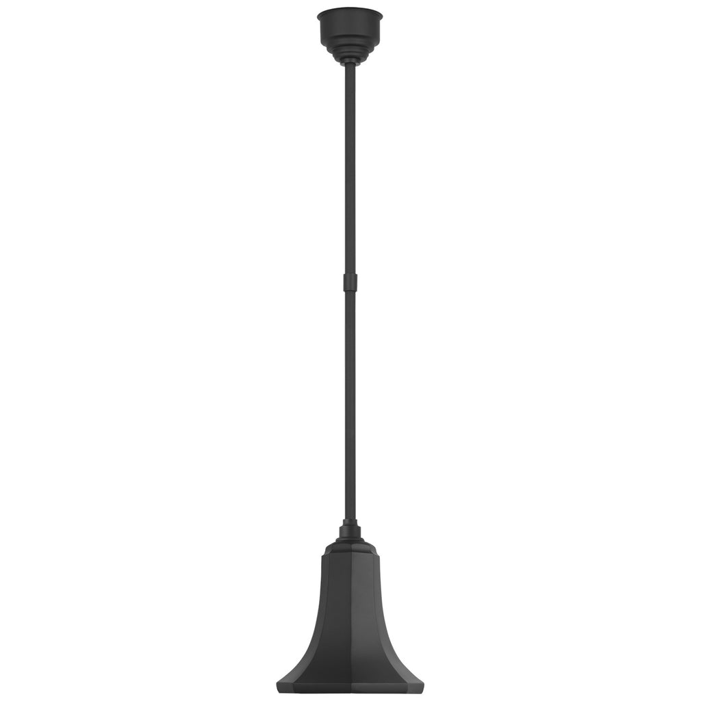 Visual Comfort Signature Canada - TOB 5816MBK-MBK - LED Pendant - Academy Barn Light - Matte Black