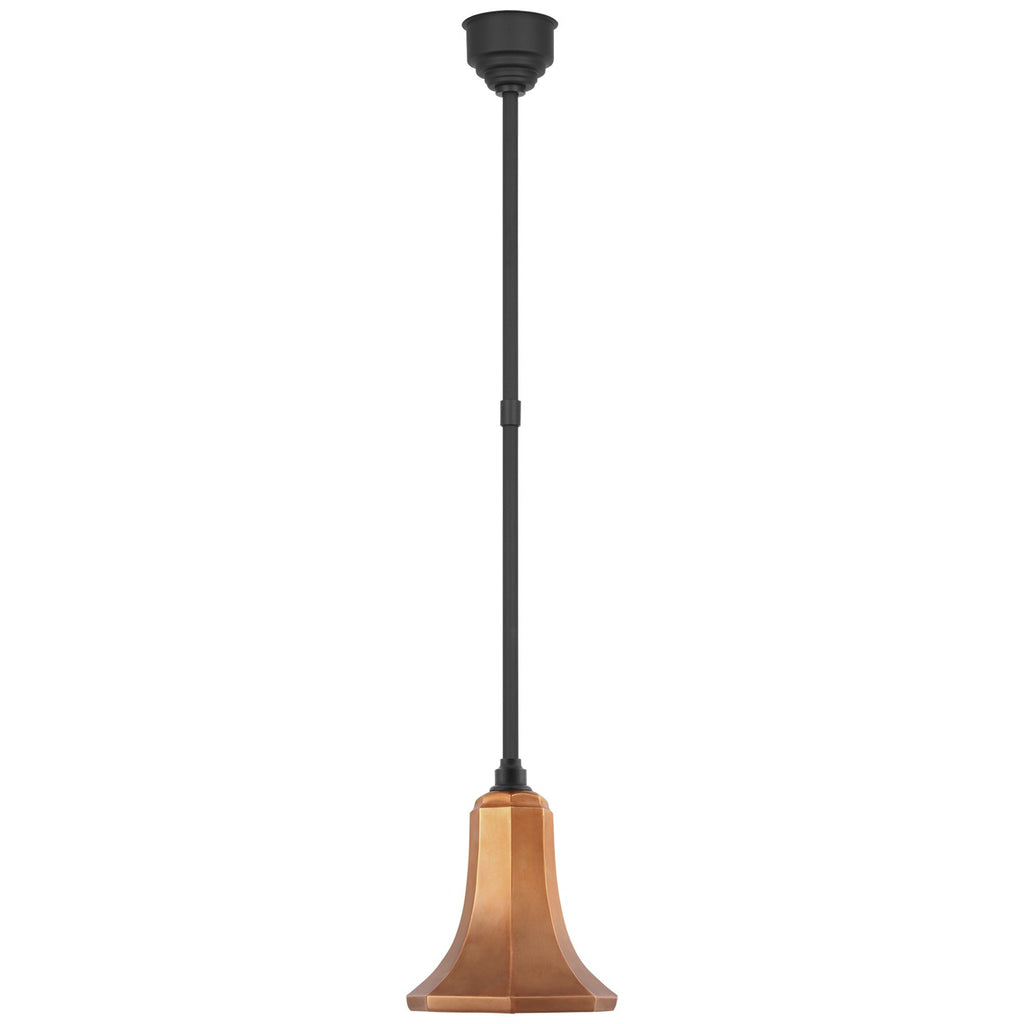 Visual Comfort Signature Canada - TOB 5816MBK-SC - LED Pendant - Academy Barn Light - Matte Black