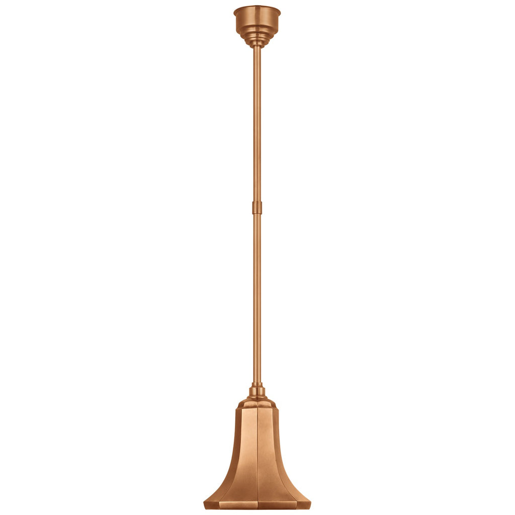 Visual Comfort Signature Canada - TOB 5816SC-SC - LED Pendant - Academy Barn Light - Soft Copper