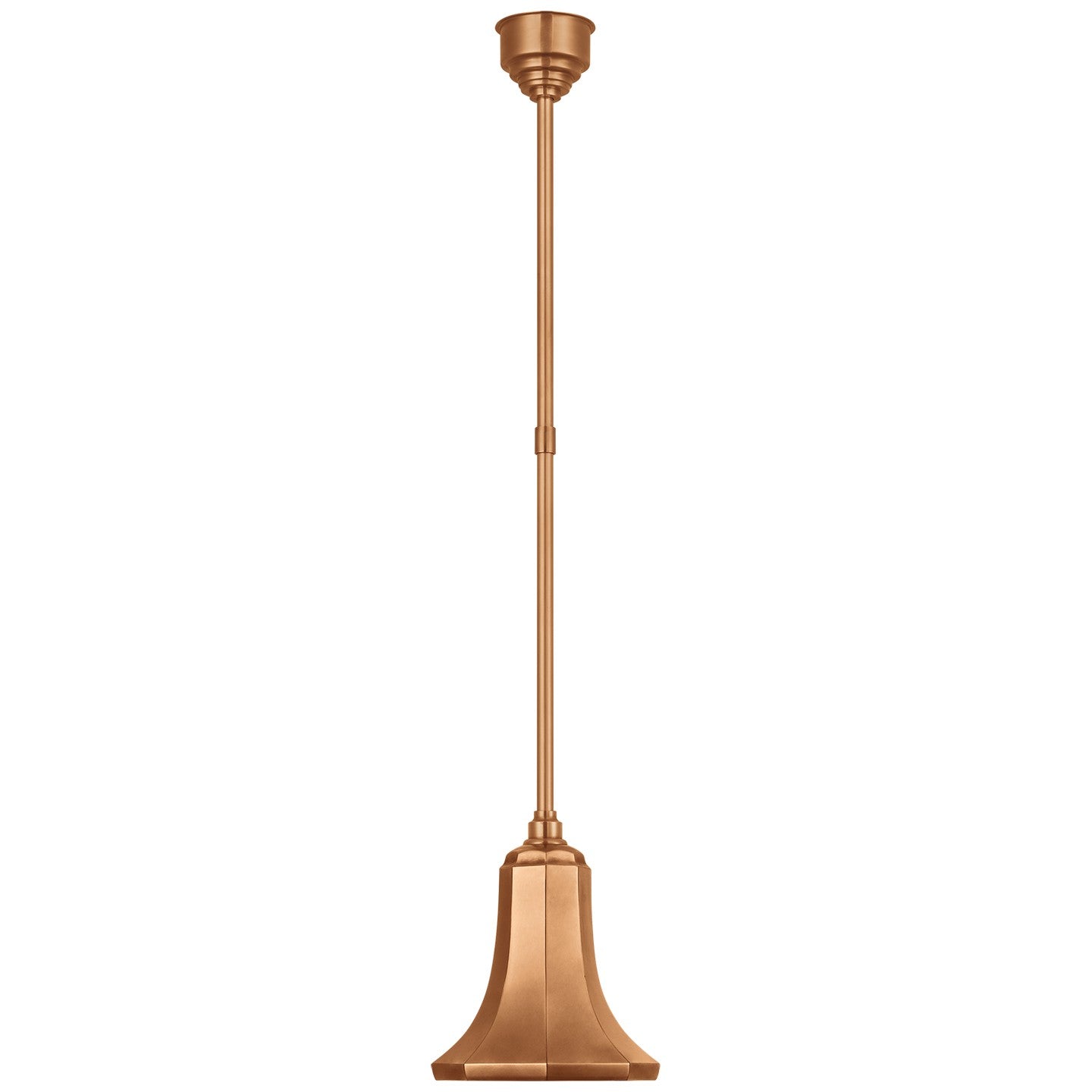 Visual Comfort Signature Canada - TOB 5816SC-SC - LED Pendant - Academy Barn Light - Soft Copper