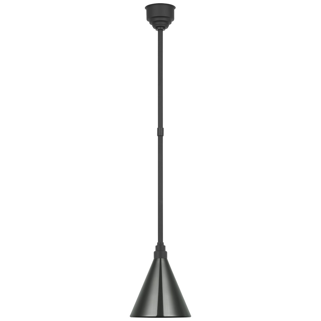 Visual Comfort Signature Canada - TOB 5818MBK-G - LED Pendant - Academy Barn Light - Matte Black