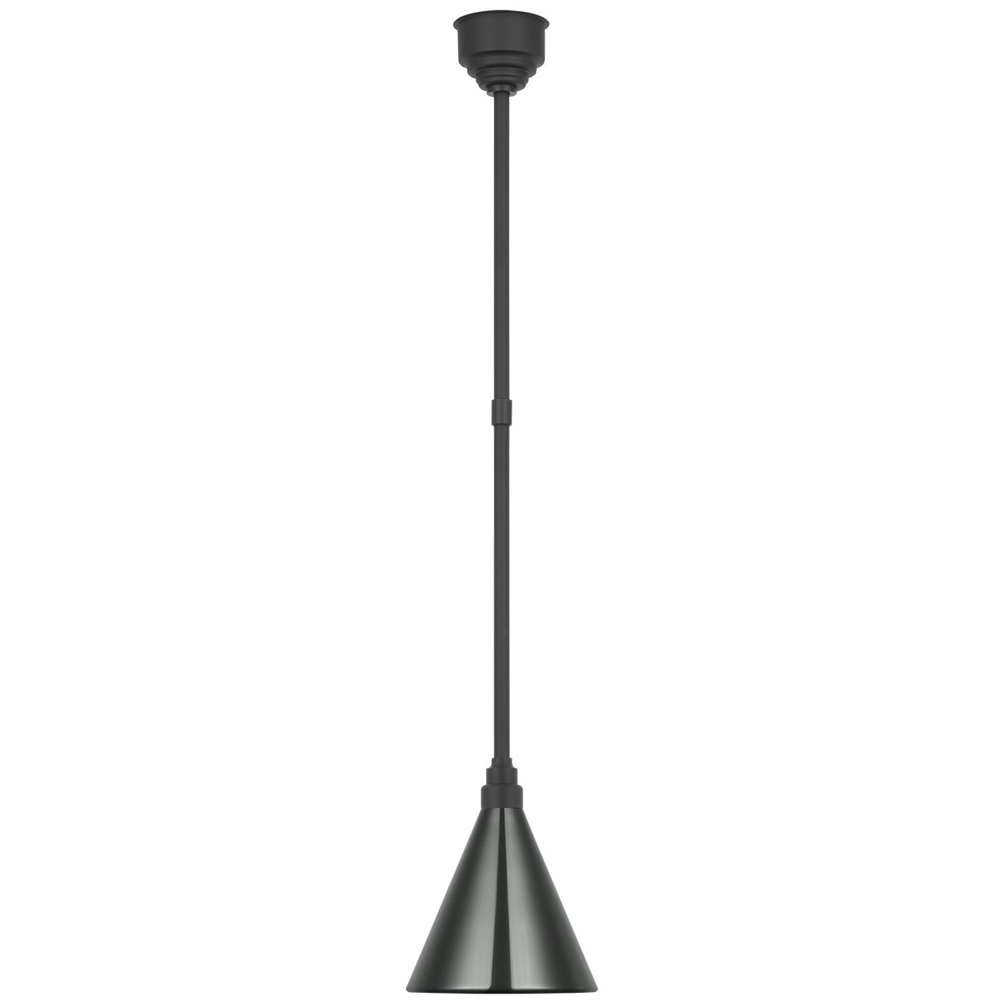 Visual Comfort Signature Canada - TOB 5818MBK-G - LED Pendant - Academy Barn Light - Matte Black