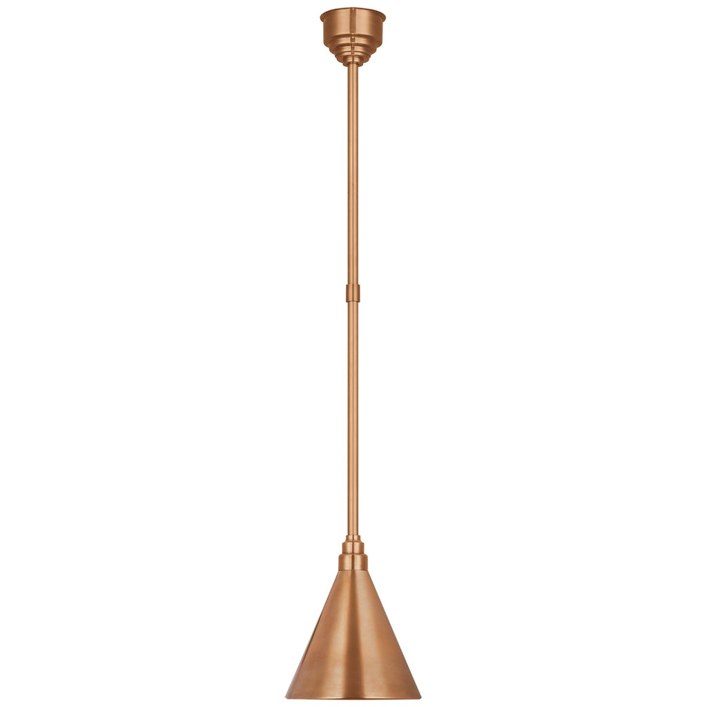 Visual Comfort Signature Canada - TOB 5818SC-SC - LED Pendant - Academy Barn Light - Soft Copper