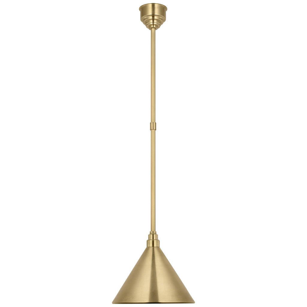 Visual Comfort Signature Canada - TOB 5819HAB-HAB - LED Pendant - Academy Barn Light - Hand-Rubbed Antique Brass