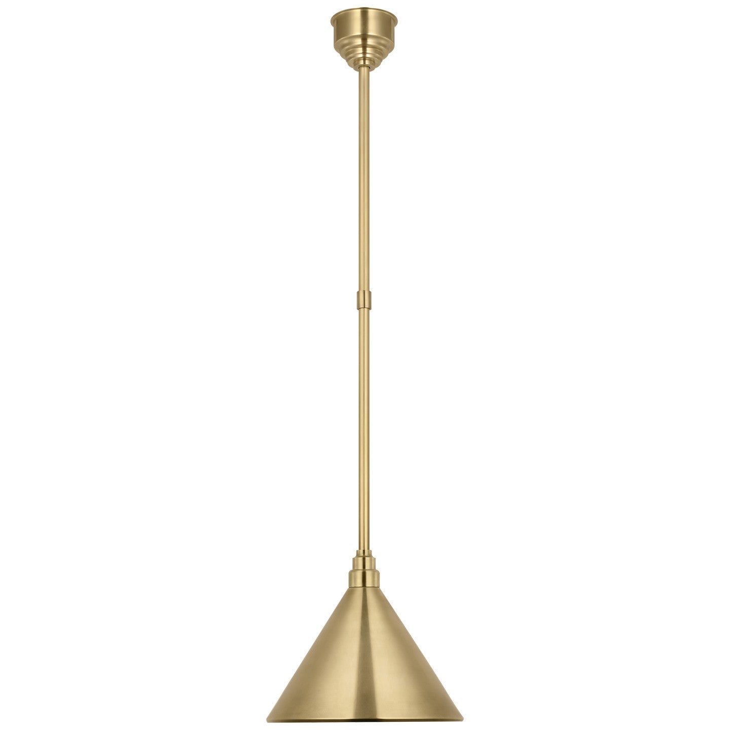 Visual Comfort Signature Canada - TOB 5819HAB-HAB - LED Pendant - Academy Barn Light - Hand-Rubbed Antique Brass