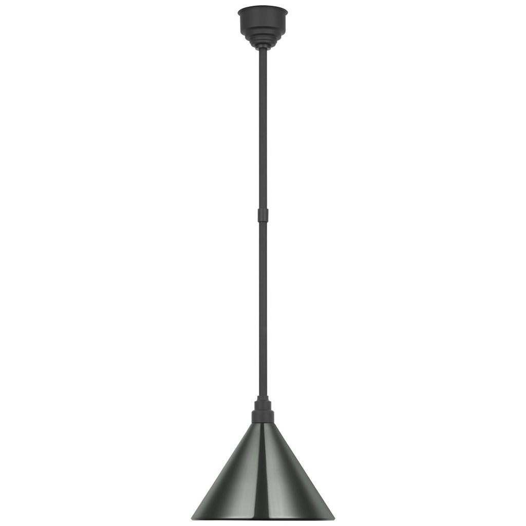 Visual Comfort Signature Canada - TOB 5819MBK-G - LED Pendant - Academy Barn Light - Matte Black