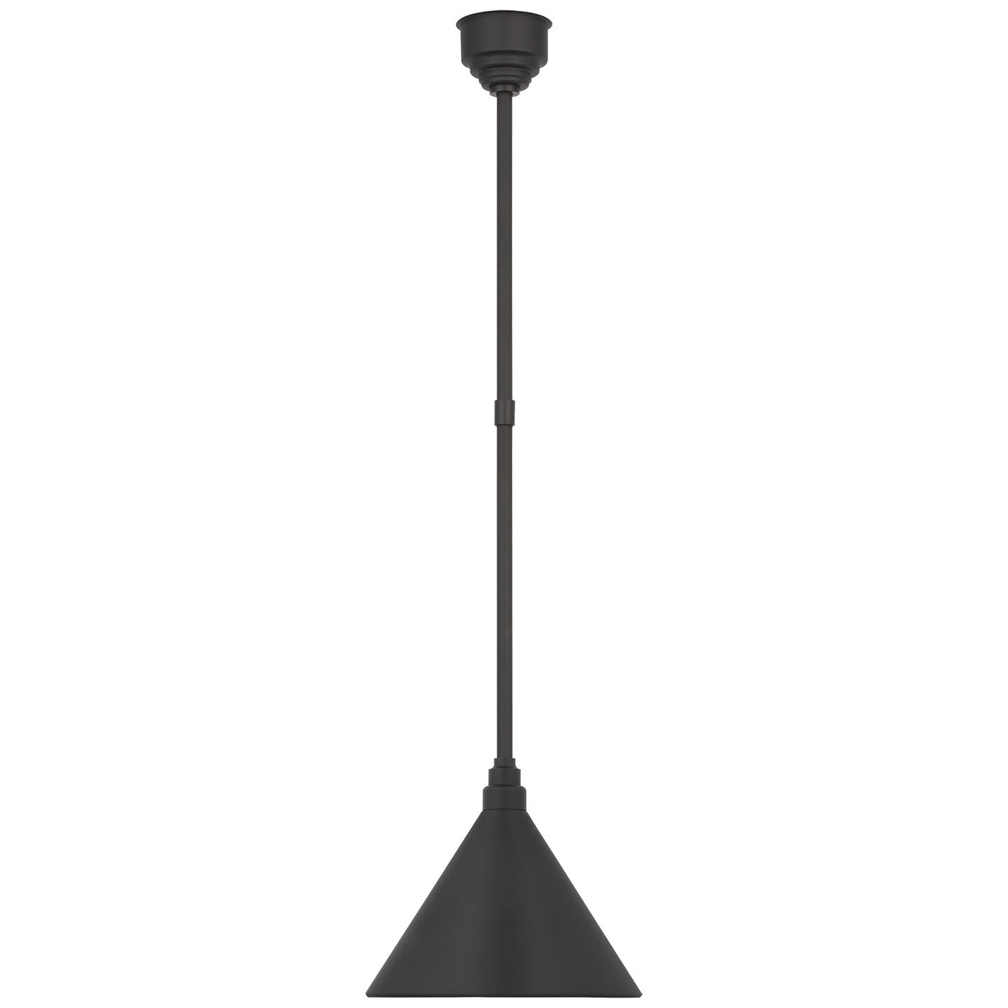 Visual Comfort Signature Canada - TOB 5819MBK-MBK - LED Pendant - Academy Barn Light - Matte Black