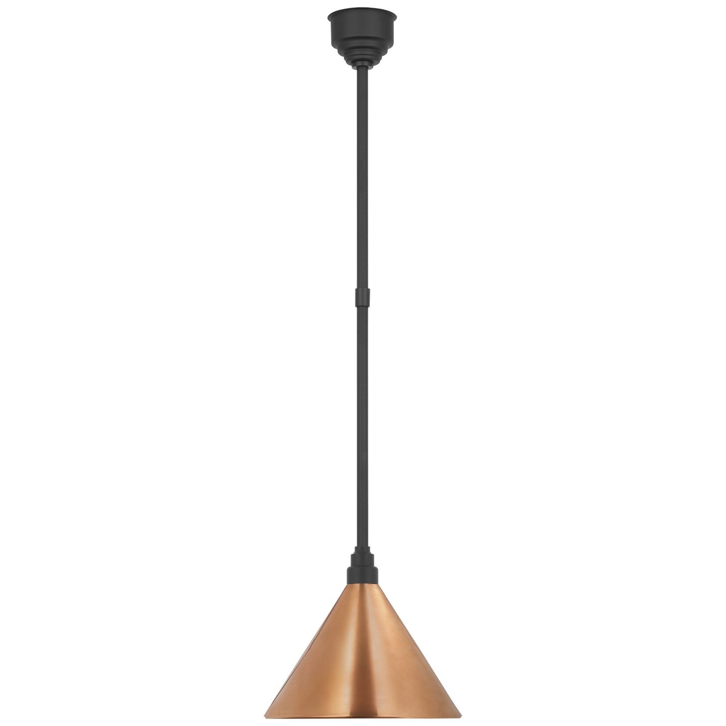 Visual Comfort Signature Canada - TOB 5819MBK-SC - LED Pendant - Academy Barn Light - Matte Black