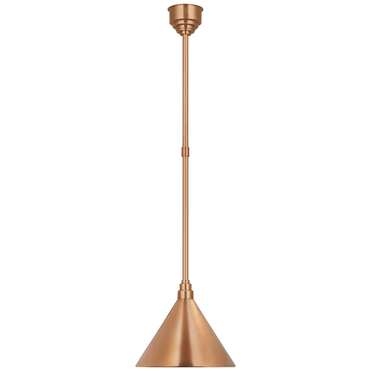 Visual Comfort Signature Canada - TOB 5819SC-SC - LED Pendant - Academy Barn Light - Soft Copper