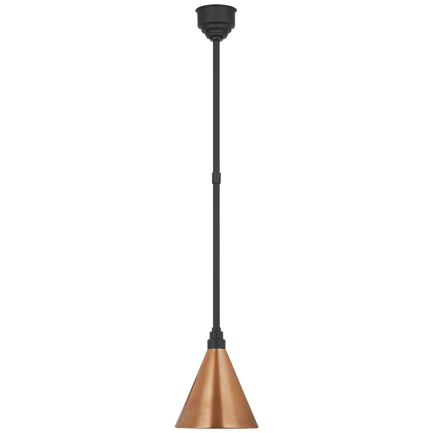 Visual Comfort Signature Canada - TOB 5818MBK-SC - LED Pendant - Academy Barn Light - Matte Black