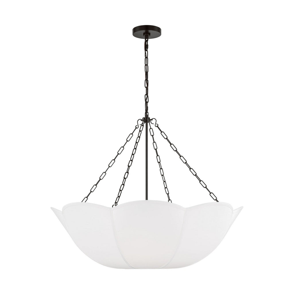 Visual Comfort Studio Canada - AC1174AI - Four Light Chandelier - Stassi - Aged Iron