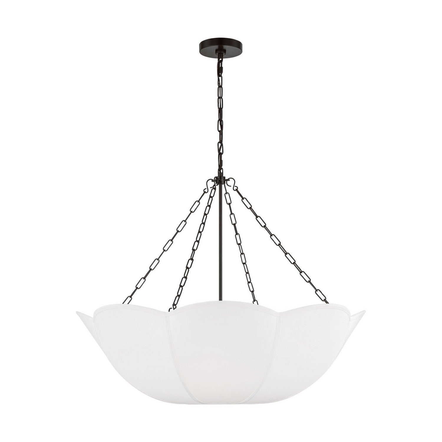 Visual Comfort Studio Canada - AC1174AI - Four Light Chandelier - Stassi - Aged Iron