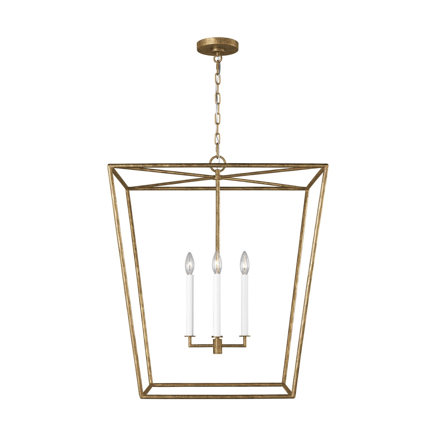 Visual Comfort Studio Canada - EC1364CDG - Four Light Lantern - Viota - Casted Gild