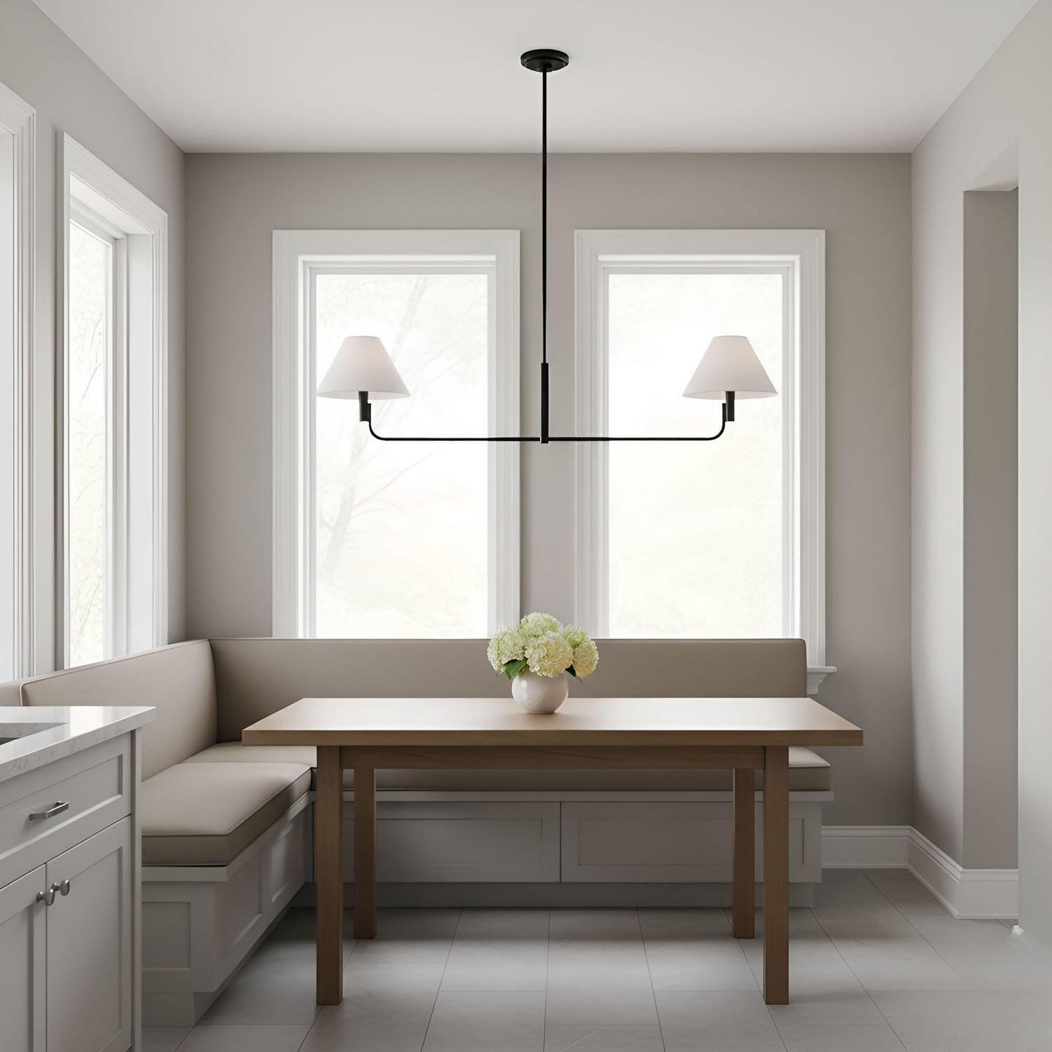 Colfax Two Light Linear Chandelier