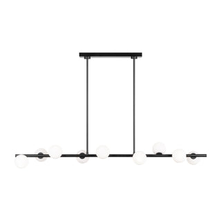 Visual Comfort Studio Canada - SLC1059AI - Nine Light Linear Chandelier - Altair - Aged Iron