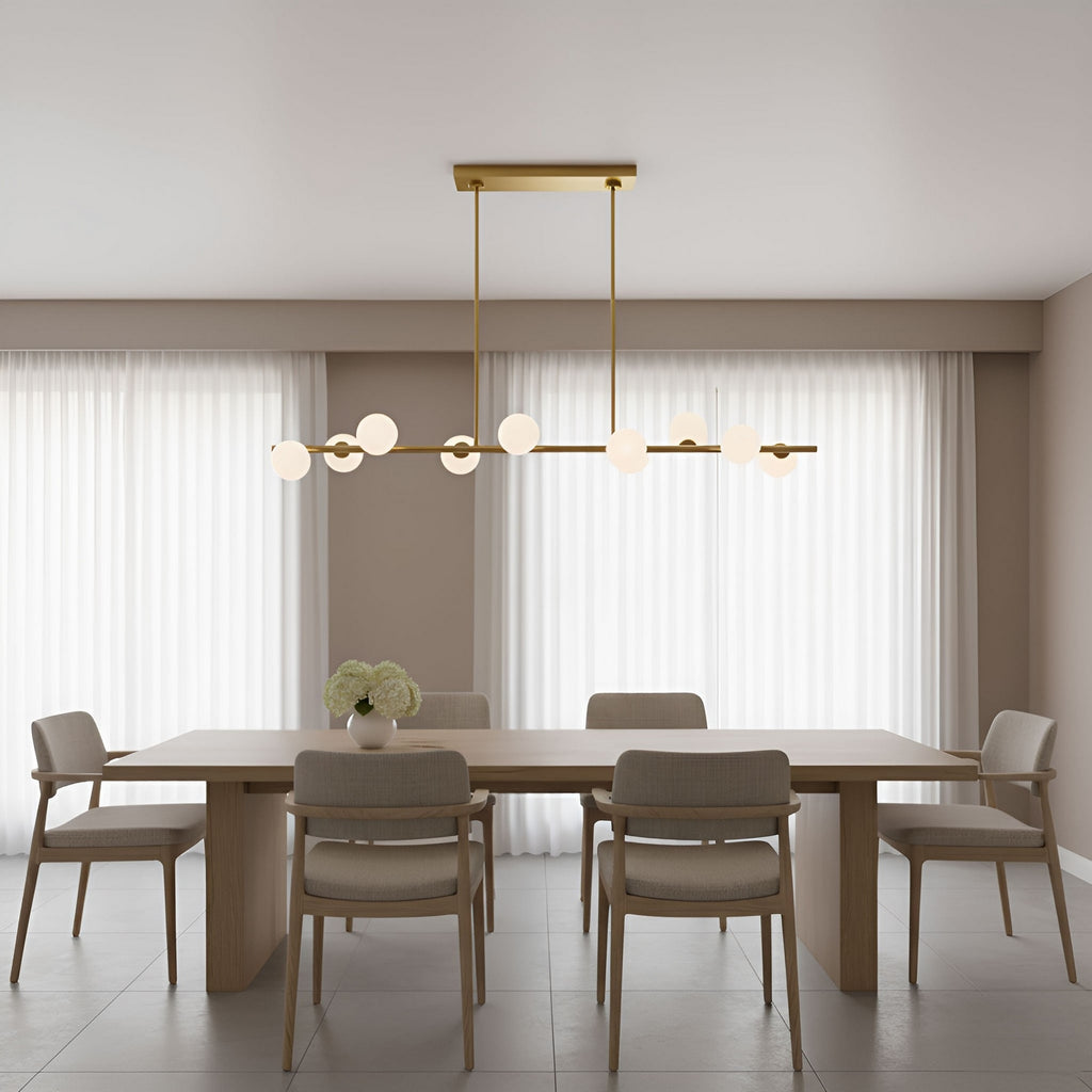 Altair Nine Light Linear Chandelier
