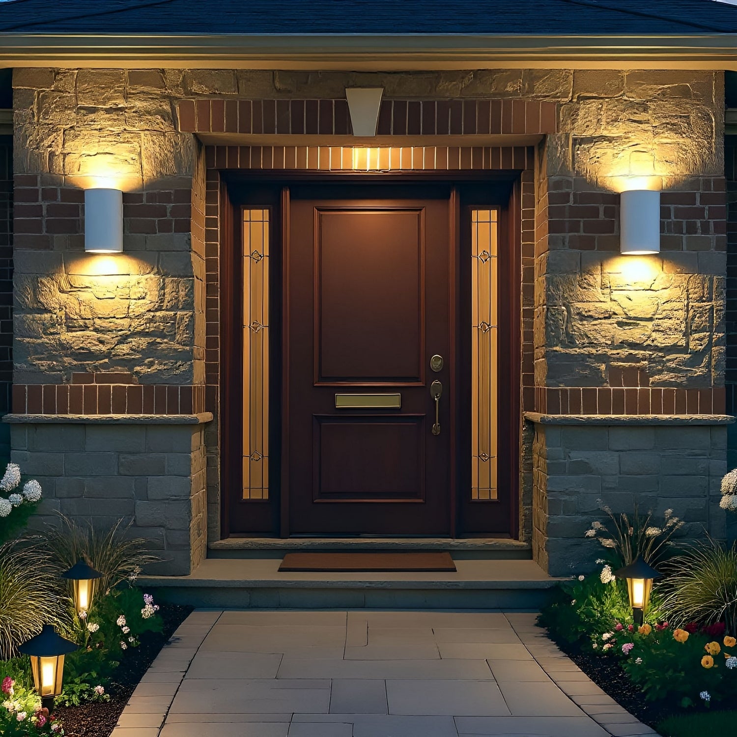 Outdoor Cylinders One Light Wall Lantern